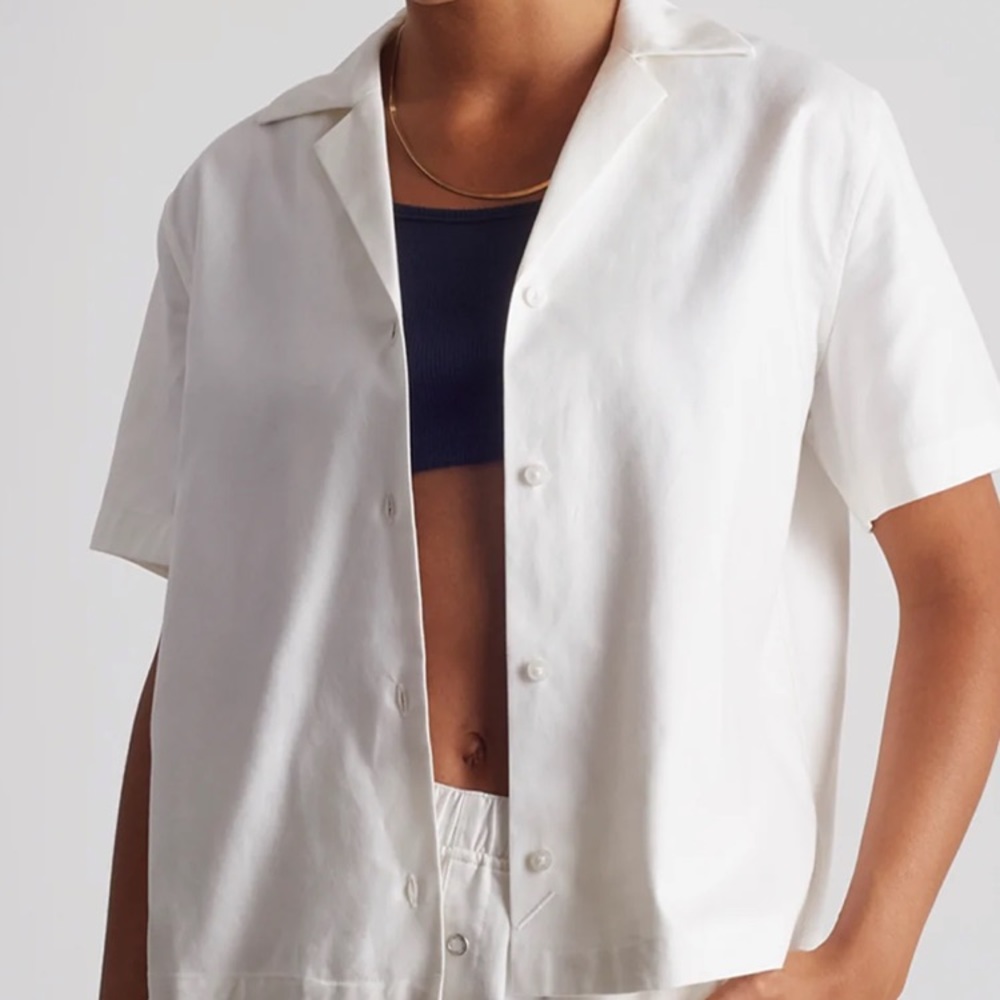 Saturdays NYC camp collar shirt